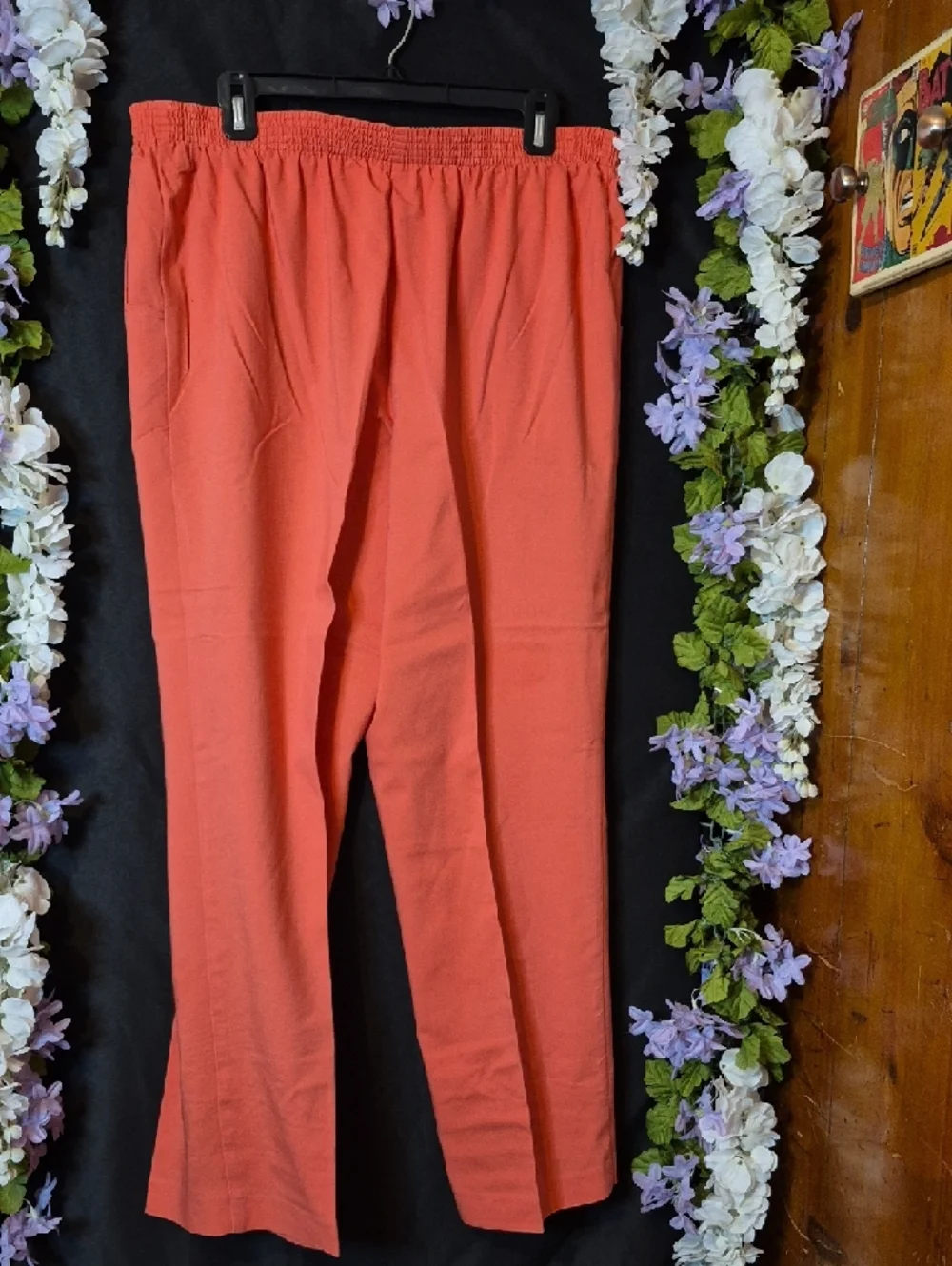 Alfred Dunner Coral Pull-On Straight Trousers